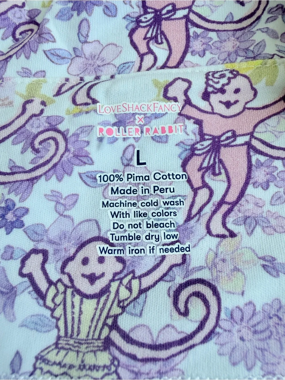 LoveShackFancy x Roller Rabbit Pajama Set EXCLUSIVE